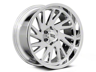 Moto Metal Combat Chrome 6-Lug Wheel; 24x12; -44mm Offset (03-09 4Runner)