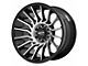 Moto Metal MO807 Gloss Black Machined 6-Lug Wheel; 22x10; -18mm Offset (03-09 4Runner)