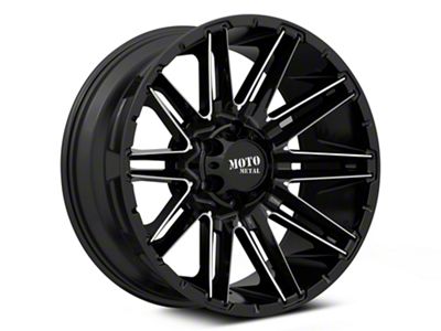 Moto Metal MO998 Kraken Gloss Black Milled 6-Lug Wheel; 20x10; -18mm Offset (03-09 4Runner)