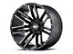 Moto Metal Razor Satin Black Machined 6-Lug Wheel; 18x9; 18mm Offset (03-09 4Runner)