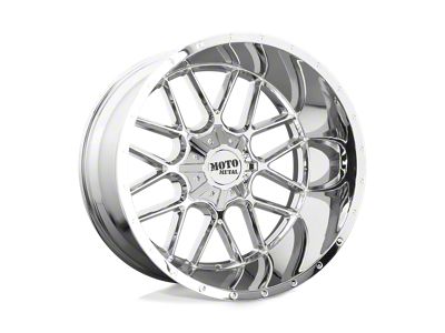 Moto Metal Siege Chrome 6-Lug Wheel; 20x9; 0mm Offset (03-09 4Runner)