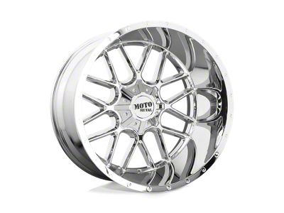 Moto Metal Siege Chrome 6-Lug Wheel; 20x12; -44mm Offset (03-09 4Runner)