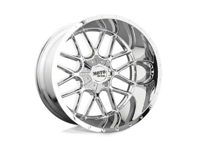 Moto Metal Siege Chrome 6-Lug Wheel; 22x10; 12mm Offset (03-09 4Runner)