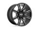 Moto Metal Spider Gloss Black Milled 6-Lug Wheel; 22x10; -18mm Offset (03-09 4Runner)