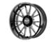 Moto Metal MO401 Gloss Black Milled 6-Lug Wheel; 20x10; -24mm Offset (04-15 Titan)