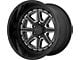 Moto Metal MO801 Phantom Gloss Black with Gray Tint 6-Lug Wheel; 20x12; -44mm Offset (04-15 Titan)