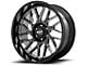 Moto Metal MO805 Gloss Black Milled 6-Lug Wheel; 20x10; -18mm Offset (04-15 Titan)