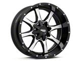 Moto Metal MO970 Gloss Black Machined 6-Lug Wheel; 20x10; -24mm Offset (04-15 Titan)