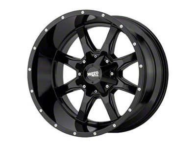 Moto Metal MO970 Semi-Gloss Black Milled 6-Lug Wheel; 20x10; -18mm Offset (04-15 Titan)