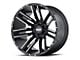 Moto Metal MO978 Razor Satin Black Machined 6-Lug Wheel; 20x10; -24mm Offset (04-15 Titan)