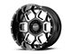 Moto Metal MO981 Spade Gloss Black Machined 6-Lug Wheel; 20x10; -24mm Offset (04-15 Titan)