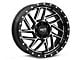 Moto Metal MO985 Breakout Gloss Black Machined 6-Lug Wheel; 20x10; -18mm Offset (04-15 Titan)