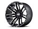 Moto Metal Razor Satin Black Machined 6-Lug Wheel; 20x12; -44mm Offset (04-15 Titan)