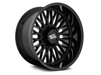 Moto Metal Stinger Gloss Black 6-Lug Wheel; 22x10; -18mm Offset (04-15 Titan)