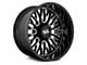 Moto Metal Stinger Gloss Black Machined 6-Lug Wheel; 22x10; -18mm Offset (04-15 Titan)