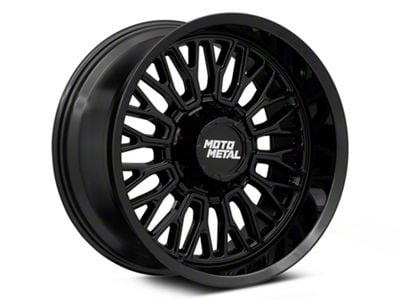 Moto Metal Stinger Gloss Black 6-Lug Wheel; 20x10; -18mm Offset (04-15 Titan)