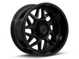 Moto Metal Turbine Gloss Black 6-Lug Wheel; 20x10; -18mm Offset (04-15 Titan)