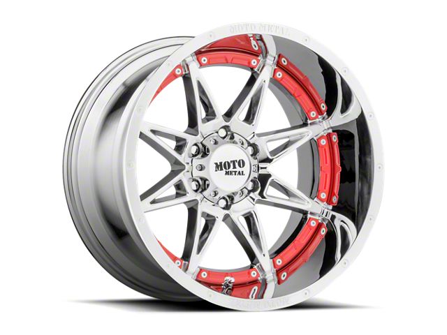 Moto Metal Hydra Chrome 6-Lug Wheel; 17x9; -12mm Offset (05-15 Tacoma)