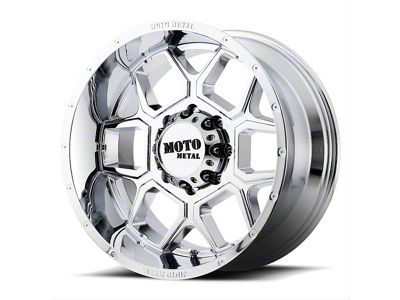 Moto Metal MO981 Spade Chrome 6-Lug Wheel; 20x10; -24mm Offset (05-15 Tacoma)