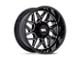 Moto Metal Turbine Gloss Black Milled 6-Lug Wheel; 20x9; 1mm Offset (05-15 Tacoma)