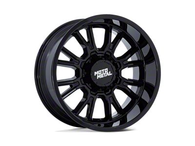 Moto Metal Legacy Gloss Black 5-Lug Wheel; 20x9; 1mm Offset (07-13 Tundra)