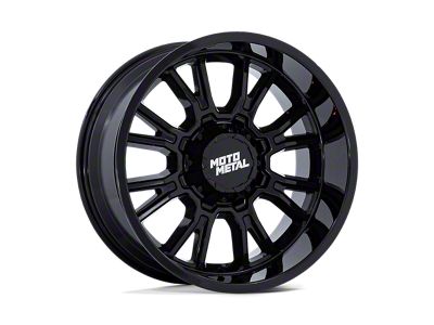 Moto Metal Legacy Gloss Black 5-Lug Wheel; 20x9; 20mm Offset (07-13 Tundra)