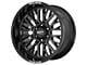 Moto Metal MO802 Gloss Black Milled 5-Lug Wheel; 20x9; 0mm Offset (07-13 Tundra)