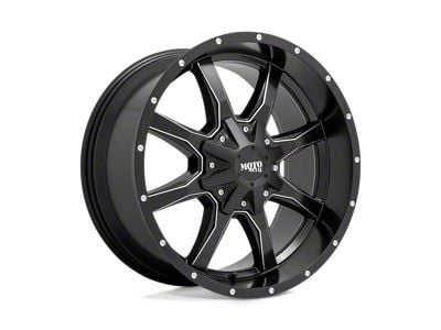 Moto Metal MO970 Semi Gloss Black Milled 5-Lug Wheel; 20x10; -24mm Offset (07-13 Tundra)