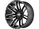 Moto Metal MO978 Razor Satin Black Machined 5-Lug Wheel; 20x9; 18mm Offset (07-13 Tundra)