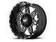 Moto Metal MO975 Satin Black Milled 6-Lug Wheel; 18x9; 18mm Offset (10-24 4Runner)