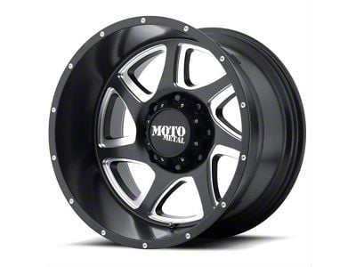 Moto Metal MO976 Satin Black Milled 6-Lug Wheel; 18x9; 18mm Offset (10-24 4Runner)