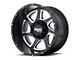 Moto Metal MO976 Satin Black Milled 6-Lug Wheel; 18x9; 18mm Offset (10-24 4Runner)