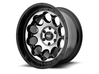 Moto Metal MO990 Rotary Gloss Black Machined 6-Lug Wheel; 20x12; -44mm Offset (10-24 4Runner)