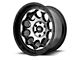 Moto Metal MO990 Rotary Gloss Black Machined 6-Lug Wheel; 20x12; -44mm Offset (10-24 4Runner)