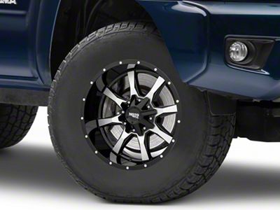 Moto Metal MO970 Gloss Black Machined 6-Lug Wheel; 16x8; 0mm Offset (05-15 Tacoma)