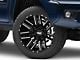 Moto Metal MO978 Razor Satin Black Machined 6-Lug Wheel; 20x10; -24mm Offset (05-15 Tacoma)