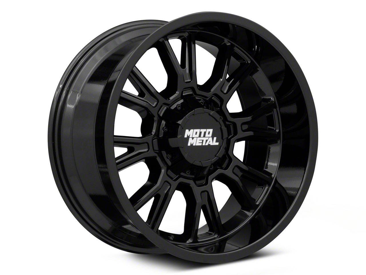 Moto Metal Tacoma Legacy Gloss Black 6-Lug Wheel; 17x9; 1mm Offset ...