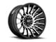 Moto Metal MO807 Gloss Black Machined 6-Lug Wheel; 20x10; -18mm Offset (2024 Tacoma)