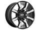 Moto Metal Spider Gloss Black Machined 6-Lug Wheel; 20x10; -18mm Offset (2024 Tacoma)