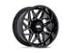 Moto Metal Turbine Gloss Black Milled 6-Lug Wheel; 20x9; 20mm Offset (2024 Tacoma)