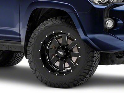 Moto Metal MO962 Gloss Black Milled 6-Lug Wheel; 18x9; 0mm Offset (10-24 4Runner)