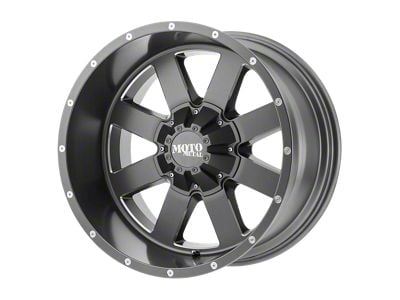 Moto Metal MO962 Satin Gray Milled 6-Lug Wheel; 18x9; 0mm Offset (10-24 4Runner)