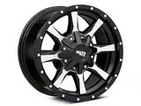 Moto Metal MO970 Gloss Black Machined 6-Lug Wheel; 17x9; 12mm Offset (03-09 4Runner)