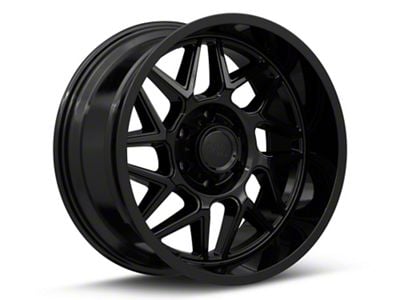 Moto Metal Turbine Gloss Black 6-Lug Wheel; 20x9; 1mm Offset (03-09 4Runner)