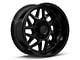 Moto Metal Turbine Gloss Black 6-Lug Wheel; 20x9; 1mm Offset (03-09 4Runner)