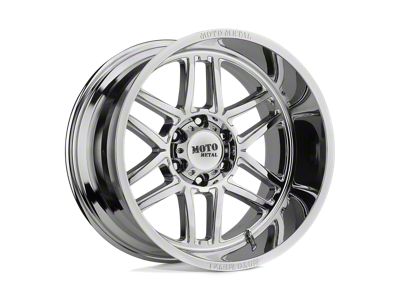 Moto Metal Folsom Chrome 6-Lug Wheel; 24x14; -76mm Offset (21-24 Bronco, Excluding Raptor)