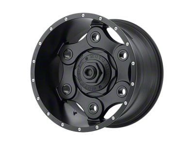 Moto Metal Link Blackout 6-Lug Wheel; 20x9; 25mm Offset (21-24 Bronco, Excluding Raptor)