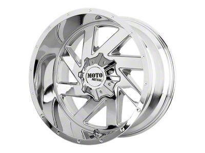 Moto Metal Melee Chrome 6-Lug Wheel; 20x9; 18mm Offset (21-24 Bronco, Excluding Raptor)