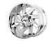 Moto Metal Melee Chrome 6-Lug Wheel; 20x9; 18mm Offset (21-24 Bronco, Excluding Raptor)