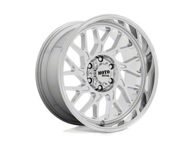 Moto Metal MO805 Chrome 6-Lug Wheel; 20x10; -18mm Offset (22-24 Bronco Raptor)